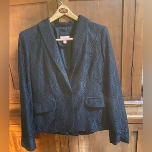 Lilly Pulitzer Black Lace Blazer
